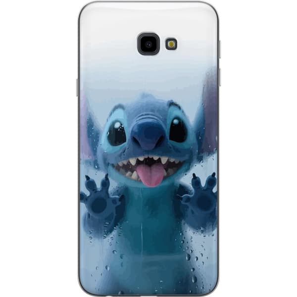 Samsung Galaxy J4+ Genomskinligt Skal Stitch Window View – Stitch vid ett fönster i söt stil