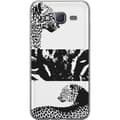 Miniatyrbild 1 av 3: Samsung Galaxy J5 Genomskinligt Skal Leopard Faces – trendigt mönster med leopardansikten