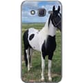 Miniatyrbild 1 av 3: Samsung Galaxy J5 Genomskinligt Skal Hästmagi – stiliserad häst i lugn färgskala