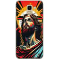 Pikkukuva 1 / 3: Samsung Galaxy J6 Läpinäkyvä kuori Jeesus ja Kortti - uskonnollinen motiivi syvällä symboliikalla