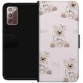Pikkukuva 1 / 3: Samsung Galaxy Note20 Lompakkokotelo Teddy Dior Vibes - ylellinen nalle muotityyliin