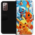 Pikkukuva 1 / 3: Samsung Galaxy Note20 Lompakkokotelo Pocket Creatures - innoittanut Pokémonista mainitsematta nimeä