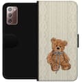 Miniatyrbillede 1 af 3: Samsung Galaxy Note20 Tegnebogsetui Lille Teddy – klassisk teddy i enkel design