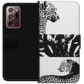 Pikkukuva 1 / 3: Samsung Galaxy Note20 Ultra Lompakkokotelo Leopard Faces