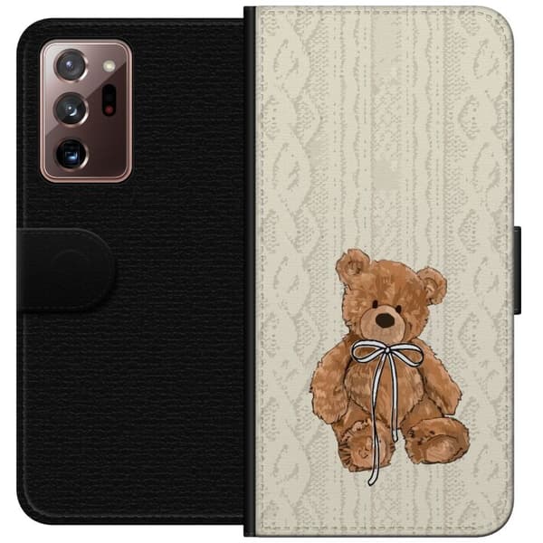 Samsung Galaxy Note20 Ultra Tegnebogsetui Lille Teddy – klassisk teddy i enkel design