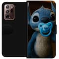Pikkukuva 1 / 3: Samsung Galaxy Note20 Ultra Lompakkokotelo Stitch & Napp - vauvateema söpöllä hahmolla