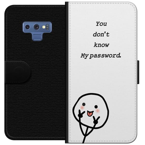 Samsung Galaxy Note9 Lommeboketui Du Kjenner Ikke Mitt Passord
