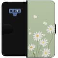 Miniatyrbilde 1 av 3: Samsung Galaxy Note9 Lommeboketui Prestekrager - blomstrete mønster i svensk sommerstil