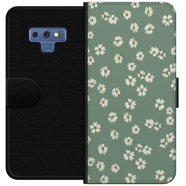 Samsung Galaxy Note9 Lommeboketui Blomsterdrøm - Fargerikt Blomstermønster