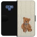 Miniatyrbild 1 av 3: Samsung Galaxy Note9 Plånboksfodral Liten Nalle – klassisk nalle i enkel design