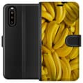 Pikkukuva 1 / 3: Sony Xperia 10 II Lompakkokotelo Banaani kuvio