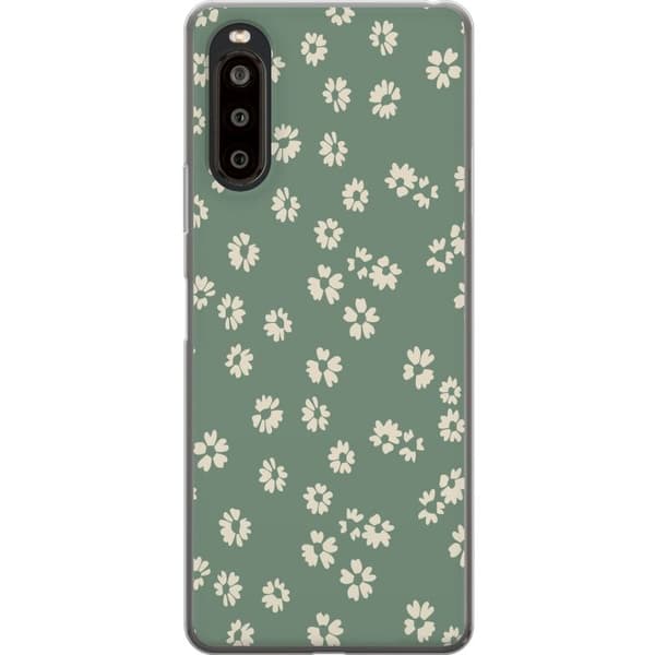 Sony Xperia 10 II Läpinäkyvä kuori Kukkaisunelma - Värikäs Kukkakuvio