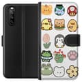 Pikkukuva 1 / 3: Sony Xperia 10 III Lompakkokotelo Kawaii Friends
