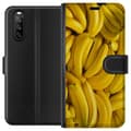 Pikkukuva 1 / 3: Sony Xperia 10 III Lompakkokotelo Banaani kuvio