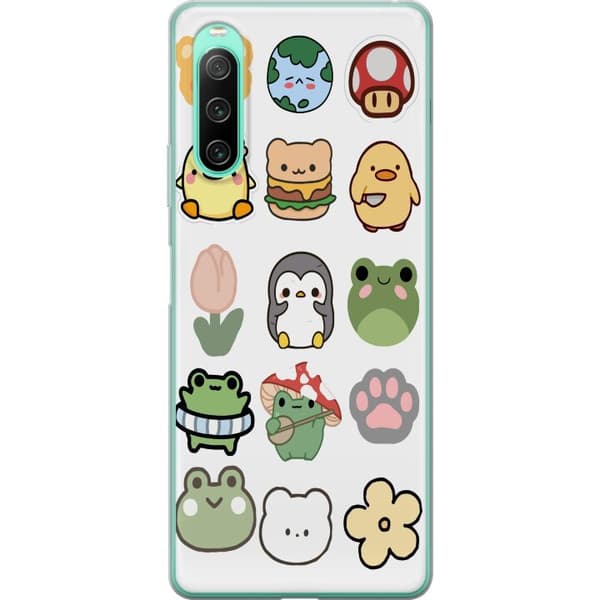 Sony Xperia 10 IV Gjennomsiktig deksel Kawaii Friends