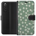 Pikkukuva 1 / 3: Sony Xperia 10 V Lompakkokotelo Kukkaisunelma - Värikäs Kukkakuvio