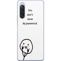 Pikkukuva 1 / 3: Sony Xperia 10 V Läpinäkyvä kuori Et Tunne Salasanaani