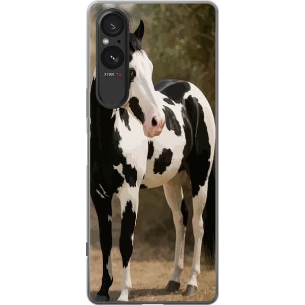Sony Xperia 10 VI Läpinäkyvä kuori Kaunis Hevonen - elegantti hevonen kuva-aihe