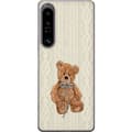 Miniatyrbild 1 av 3: Sony Xperia 1 IV Genomskinligt Skal Liten Nalle – klassisk nalle i enkel design