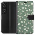 Pikkukuva 1 / 3: Sony Xperia 1 V Lompakkokotelo Kukkaisunelma - Värikäs Kukkakuvio