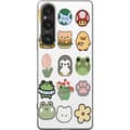 Pikkukuva 1 / 3: Sony Xperia 1 VI Läpinäkyvä kuori Kawaii Friends