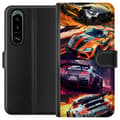 Miniatyrbilde 1 av 3: Sony Xperia 5 III Lommeboketui Rallyfeber - intensivt motiv med rallybiler