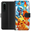 Miniatyrbillede 1 af 3: Sony Xperia 5 III Tegnebogsetui Pocket Creatures - inspireret af Pokémon uden at nævne navnet