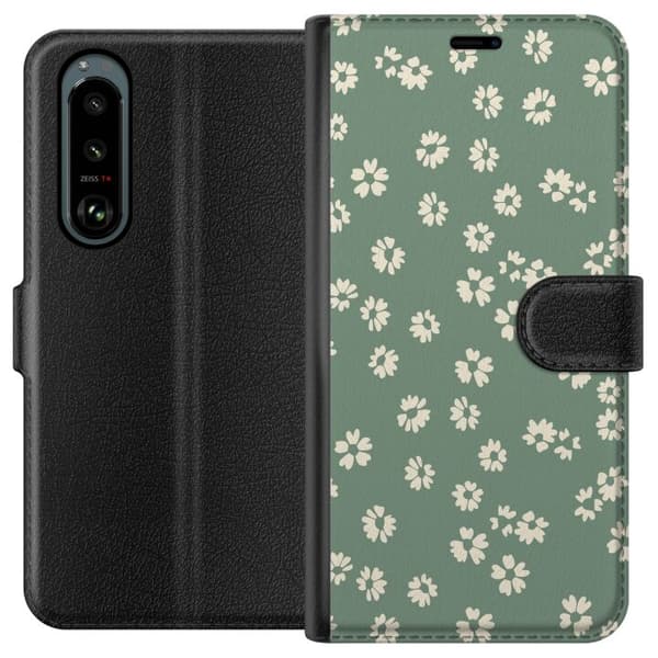 Sony Xperia 5 III Plånboksfodral Blomsterdröm – färgglatt blommönster