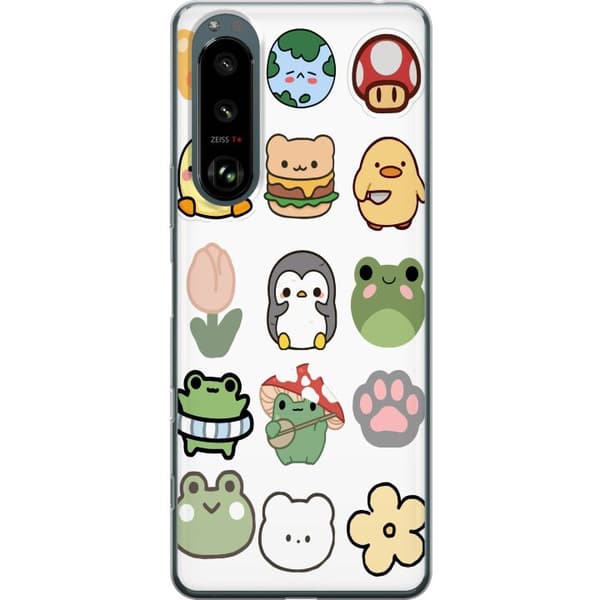 Sony Xperia 5 III Gennemsigtig cover Kawaii Friends