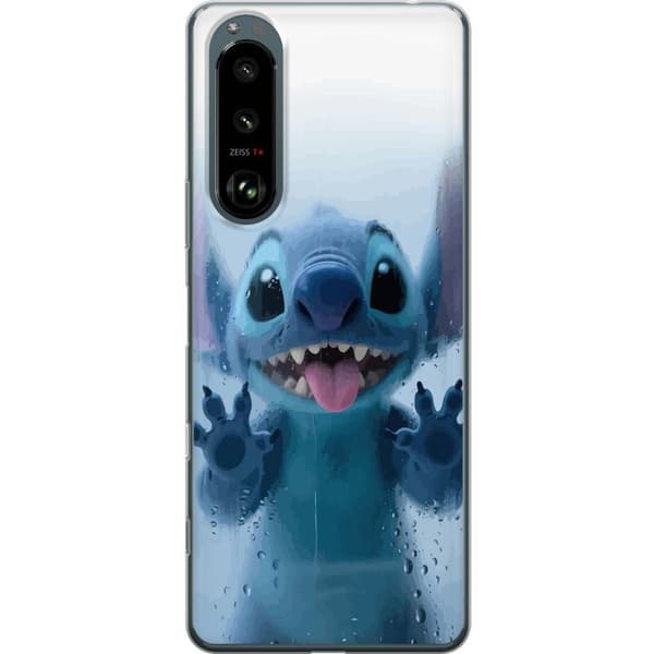 Sony Xperia 5 III Gennemsigtig cover Stitch ved et vindue i sød stil