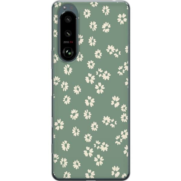 Sony Xperia 5 III Genomskinligt Skal Blomsterdröm – färgglatt blommönster