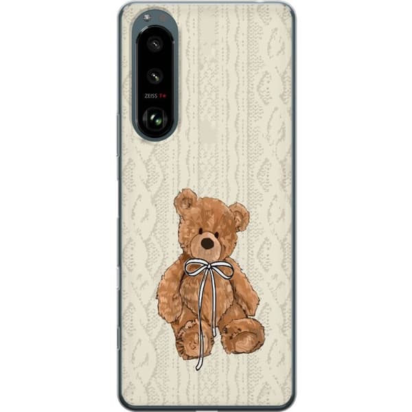 Sony Xperia 5 III Genomskinligt Skal Liten Nalle – klassisk nalle i enkel design