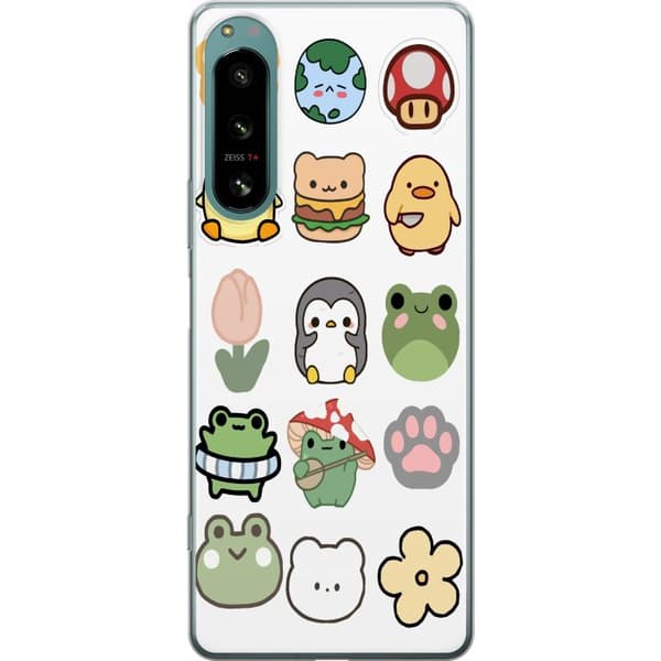 Sony Xperia 5 IV Gennemsigtig cover Kawaii Friends