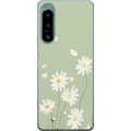 Pikkukuva 1 / 3: Sony Xperia 5 IV Läpinäkyvä kuori Papukaijanpaparit - kukallinen kuviointi ruotsalaiseen kesätyyliin