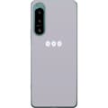 Pikkukuva 1 / 3: Sony Xperia 5 IV Läpinäkyvä kuori Lila Blomminimalismi - tyylikäs kukkakuva lila taustalla