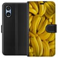 Miniatyrbild 1 av 3: Sony Xperia 5 V Plånboksfodral Banana Pattern – lekfullt mönster med gula bananer