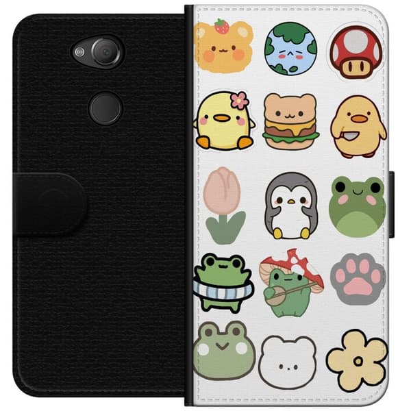 Sony Xperia XA2 Lommeboketui Kawaii Friends
