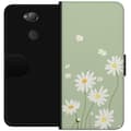 Miniatyrbilde 1 av 3: Sony Xperia XA2 Lommeboketui Prestekrager - blomstrete mønster i svensk sommerstil