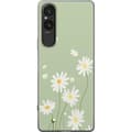 Pikkukuva 1 / 3: Sony Xperia 5 V Läpinäkyvä kuori Papukaijanpaparit - kukallinen kuviointi ruotsalaiseen kesätyyliin