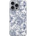Miniatyrbillede 1 af 3: Apple iPhone 16 Pro Max Gennemsigtig cover Blomster & Fugle - Romantisk Vintage-stil Mønster