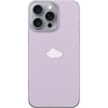 Miniatyrbillede 1 af 3: Apple iPhone 16 Pro Max Gennemsigtig cover Lilla Sky - minimalistisk sky på lilla baggrund