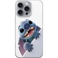 Miniatyrbild 1 av 3: Apple iPhone 16 Pro Max Genomskinligt Skal Happy Stitch – glad figur med charmig uttryck