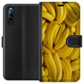 Miniatyrbillede 1 af 3: Sony Xperia L4 Tegnebogsetui Banan mønster