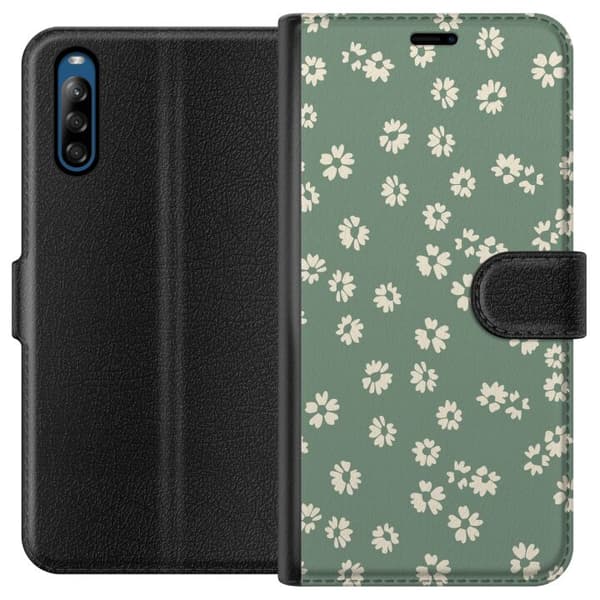 Sony Xperia L4 Plånboksfodral Blomsterdröm – färgglatt blommönster