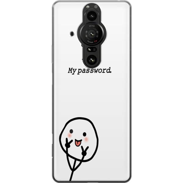 Sony Xperia Pro-I Gennemsigtig cover Du Kender Ikke Mit Adgangskode