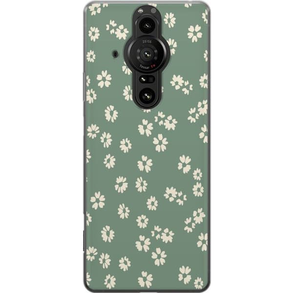 Sony Xperia Pro-I Gjennomsiktig deksel Blomsterdrøm - Fargerikt Blomstermønster