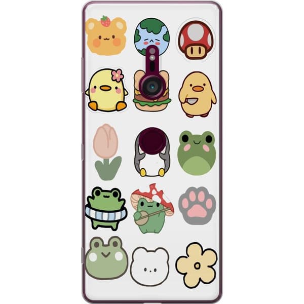Sony Xperia XZ3 Gennemsigtig cover Kawaii Friends