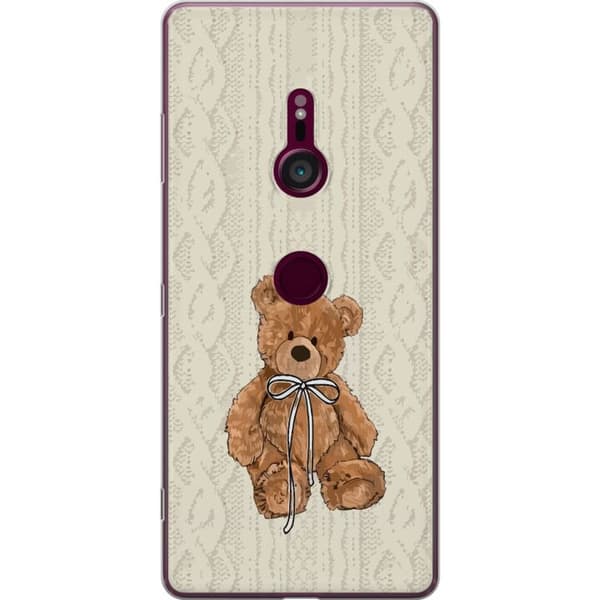 Sony Xperia XZ3 Gennemsigtig cover Lille Teddy – klassisk teddy i enkel design