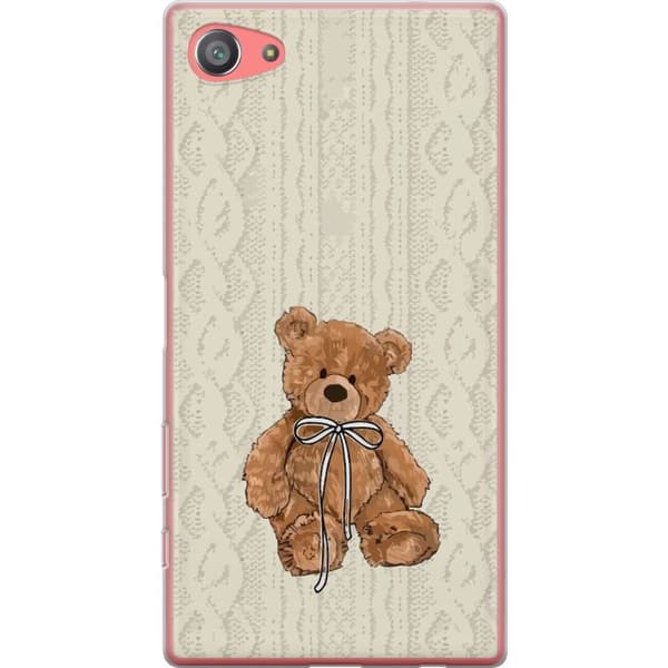 Sony Xperia Z5 Compact Gjennomsiktig deksel Liten Bamse – klassisk bamse i enkel design