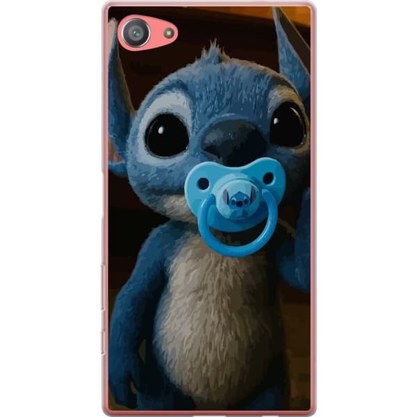 Sony Xperia Z5 Compact Genomskinligt Skal Stitch & Napp – babytema med söt karaktär
